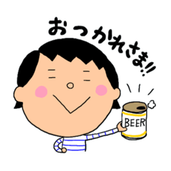 [LINEスタンプ] おばまちゃんの日常