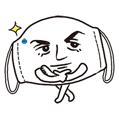 [LINEスタンプ] DR.C医薬 マスクマン2