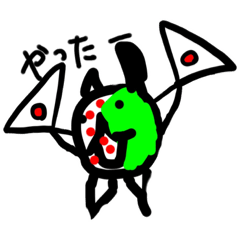 [LINEスタンプ] ゾンビにゃー