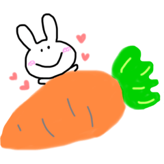 [LINEスタンプ] ゆるゆるきまぐれうさぎ