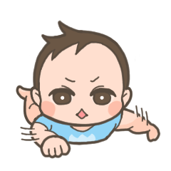 [LINEスタンプ] 赤ちゃんぽっぴーの日常