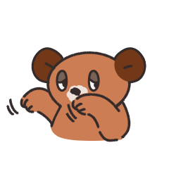 [LINEスタンプ] 眠そうなクマたちへ1