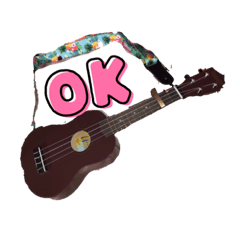 [LINEスタンプ] 日常で使えるウクレレスタンプ