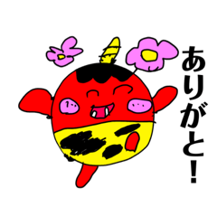 [LINEスタンプ] 「おにたま君」たちとの日常スタンプ