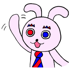 [LINEスタンプ] 魔眉兔