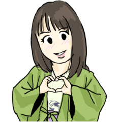 [LINEスタンプ] 温泉大好き。希ちゃん014