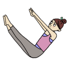 [LINEスタンプ] のんびりおとぼけヨガ女子ヨーガール