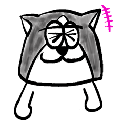 [LINEスタンプ] 菊千代だよ