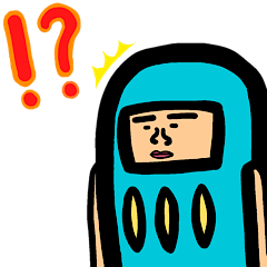 [LINEスタンプ] ダルマおじさん