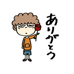 [LINEスタンプ] アフロとだん子