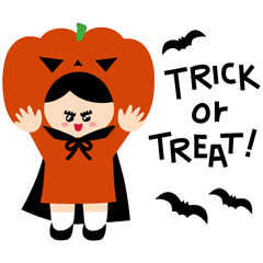 [LINEスタンプ] ハロウィンだもの