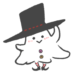 [LINEスタンプ] シーツおばけ＊Halloween