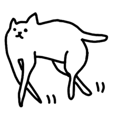 [LINEスタンプ] ねこのnさん