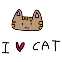 [LINEスタンプ] ねこがすき。