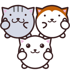 [LINEスタンプ] にゃんことわんこのスタンプ 1