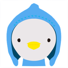 [LINEスタンプ] コビトトリノトリコ（ピース）