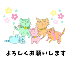 [LINEスタンプ] 地域猫の日常