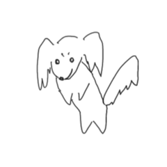 [LINEスタンプ] 犬さん達 1