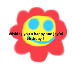 [LINEスタンプ] I want U to be happy.