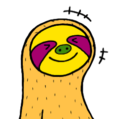 [LINEスタンプ] 日常♪ナマケモノライフ