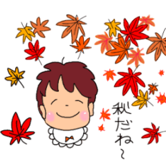 [LINEスタンプ] ベビーカーリーちゃん6 秋編