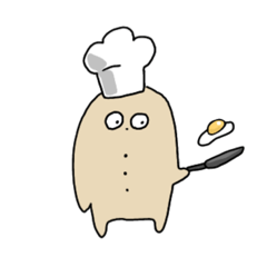 [LINEスタンプ] Cook-moni