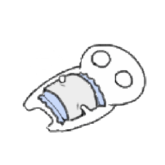 [LINEスタンプ] ばにらほわいと 1