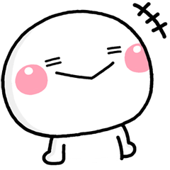 [LINEスタンプ] 大人可愛的日常貼圖♡白圓君