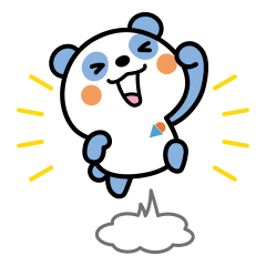 [LINEスタンプ] かわいいパンダ☆あおぱんスタンプ☆