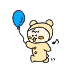 [LINEスタンプ] ぶぅの敬語な赤ちゃん(くま)