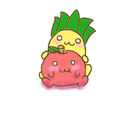 [LINEスタンプ] ふるふるフルーツ