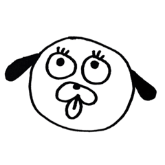 [LINEスタンプ] 犬、ときどき飼い主