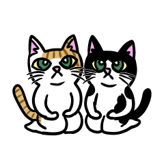 [LINEスタンプ] ときえと猫2