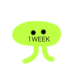 [LINEスタンプ] 1week楽しもう