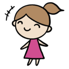 [LINEスタンプ] 毎日使える！ポニーテールの女の子