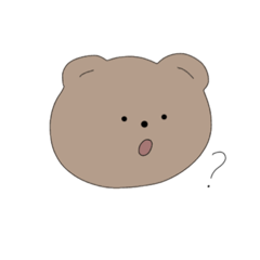 [LINEスタンプ] bebe kuma