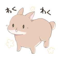 [LINEスタンプ] うさぎのきゅたさん3