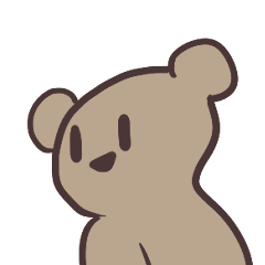 [LINEスタンプ] やる気のないクマのベッタ