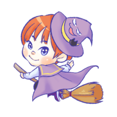 [LINEスタンプ] 魔法使いイーサンのHappyスタンプ