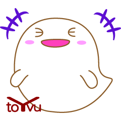 [LINEスタンプ] おばけスタンプ‐toYvu-