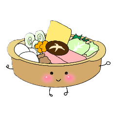 [LINEスタンプ] 鍋さん