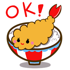 [LINEスタンプ] えび天ちゃんスタイル