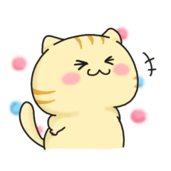 [LINEスタンプ] LINE公認コラボ♪かわいいちびこねこ