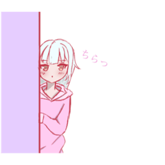 [LINEスタンプ] 赤ラフちゃんスタンプ