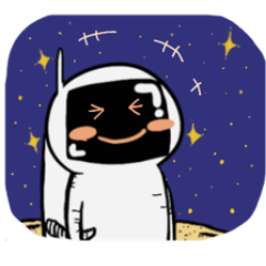 [LINEスタンプ] 宇宙と宇宙飛行士スタンプ2の画像（メイン）