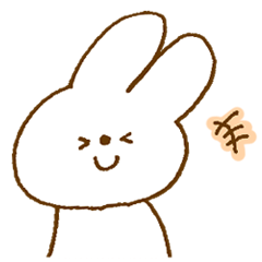 [LINEスタンプ] よりみみうさぎ。32【line】