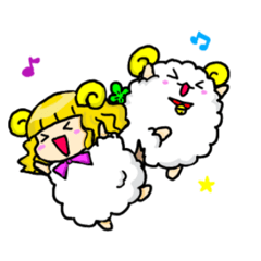 [LINEスタンプ] わたぽん＆ミント