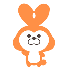 [LINEスタンプ] うさぎのぎんちゃん
