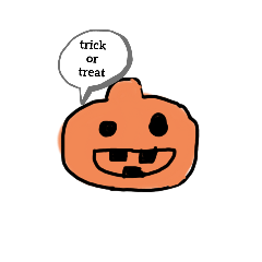 [LINEスタンプ] ハロウインですね