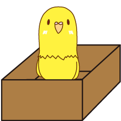 [LINEスタンプ] セキセイインコ_れもん_基本編